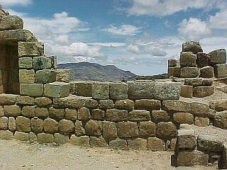 Ingapirca - Interior del Templo